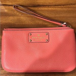 Pink Kate spade wristlet!